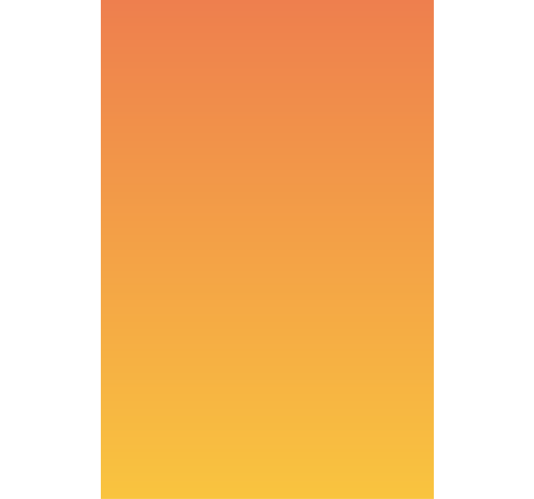 Gradient Orange Shades opaque roller blind - TenStickers