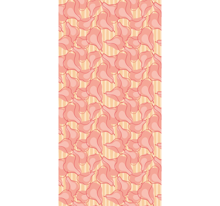 Soft Petal Pattern flowers and plants roller blind - TenStickers