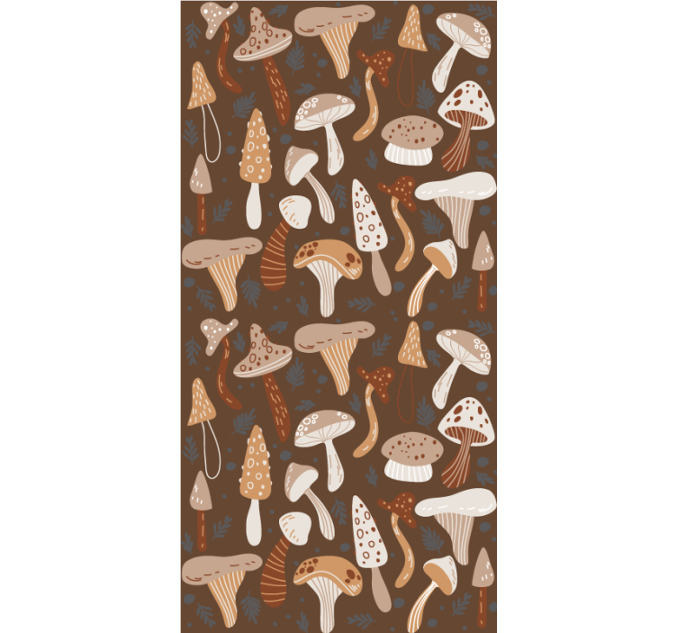 Forest mushrooms More flowers and plant blind - TenStickers