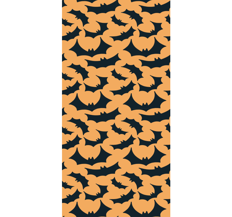 Bat Silhouette Pattern animal roller blind - TenStickers
