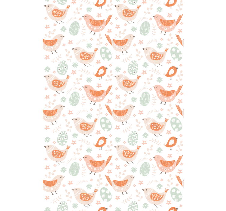Birds and Eggs animal roller blind - TenStickers