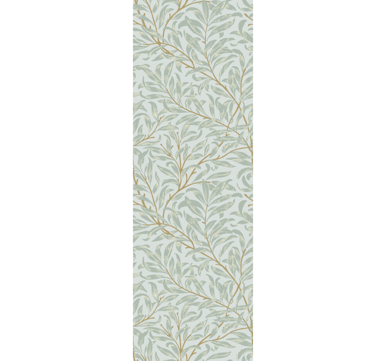 Gentle Leaf Motifs flowers and plants roller blind - TenStickers