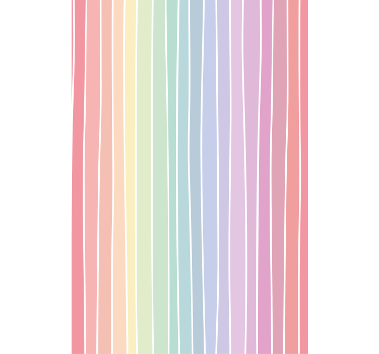 Soft pastel stripes texture and pattern roller blind - TenStickers