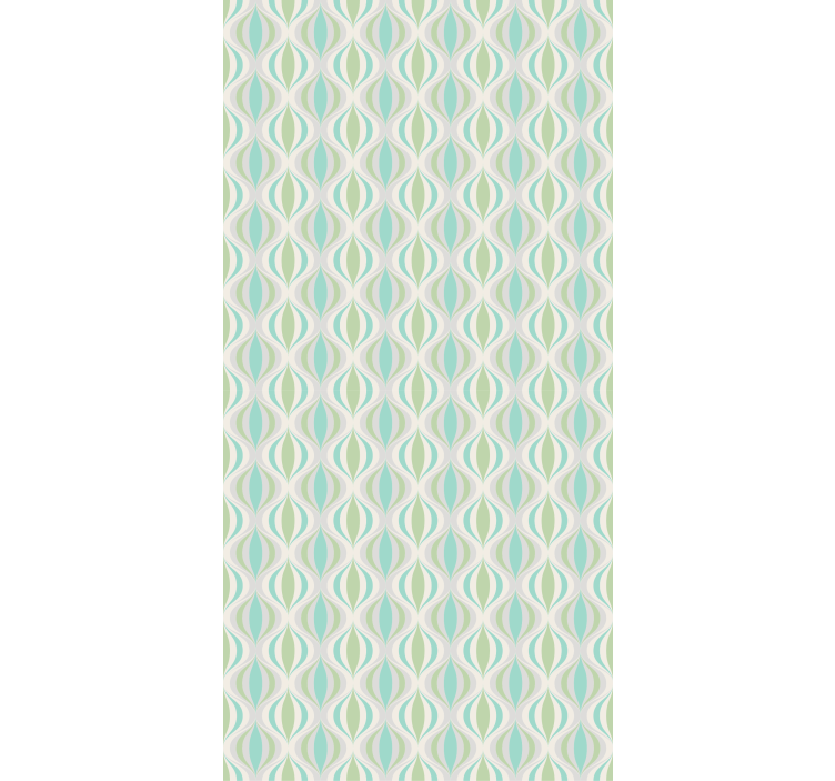 Undulating Wave Motif texture and pattern roller blind - TenStickers