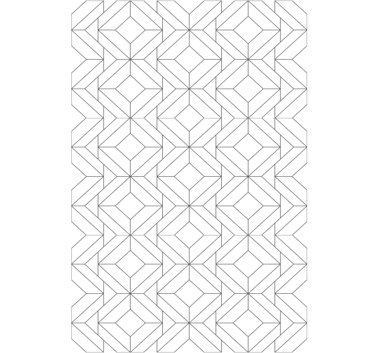 White "japandi" Texture and pattern blind - TenStickers