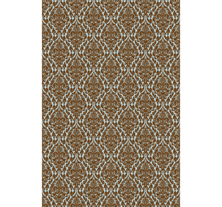 Damask pattern classic roller blind - TenStickers
