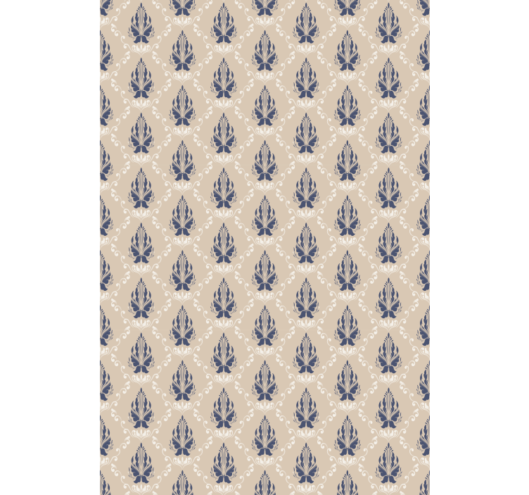 Graceful botanical theme elegant roller blind - TenStickers