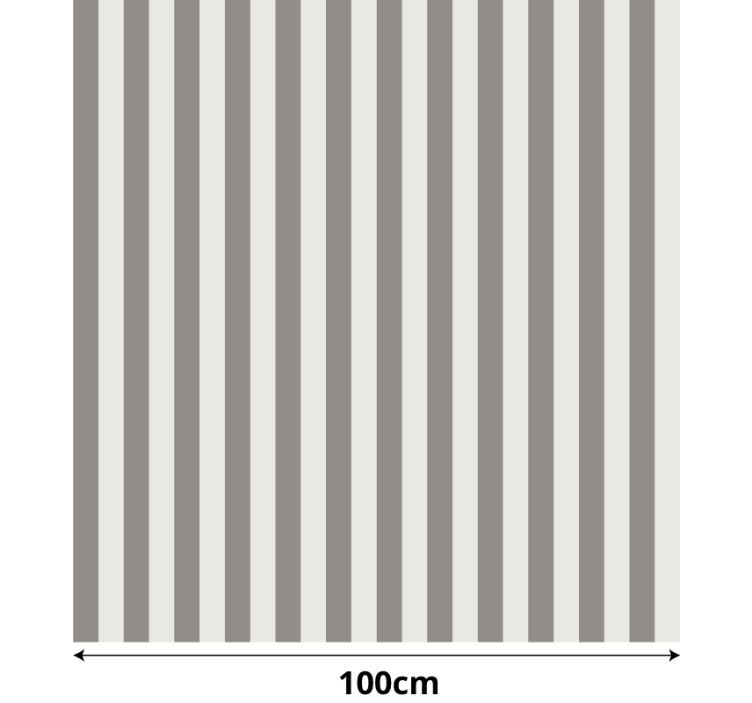 White grey stripes Nordic blind - TenStickers