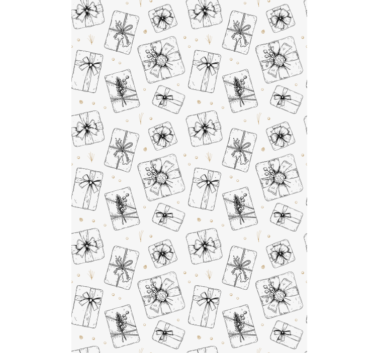 Delicate Gift Design roller blind - TenStickers