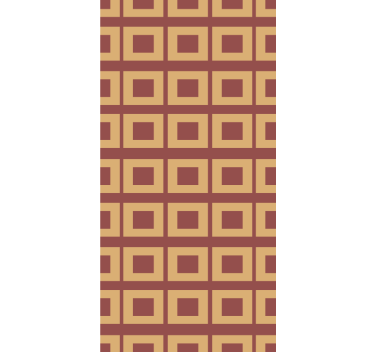 Texture and pattern roller blind geometric square design - TenStickers