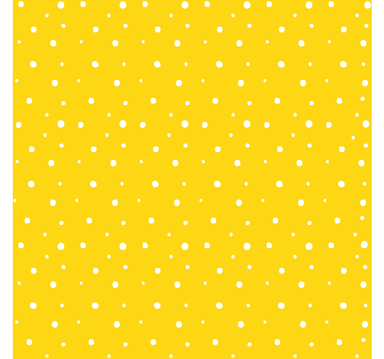 circles pattern Yellow blind - TenStickers