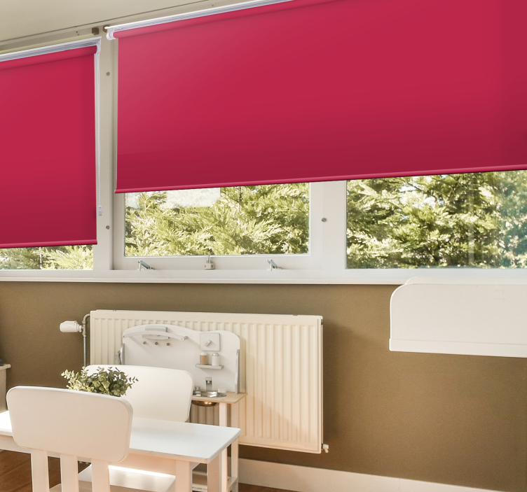 Viva Magenta Pink window blind - TenStickers