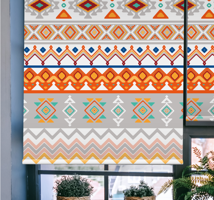 Bohemian style pattern Texture blind - TenStickers
