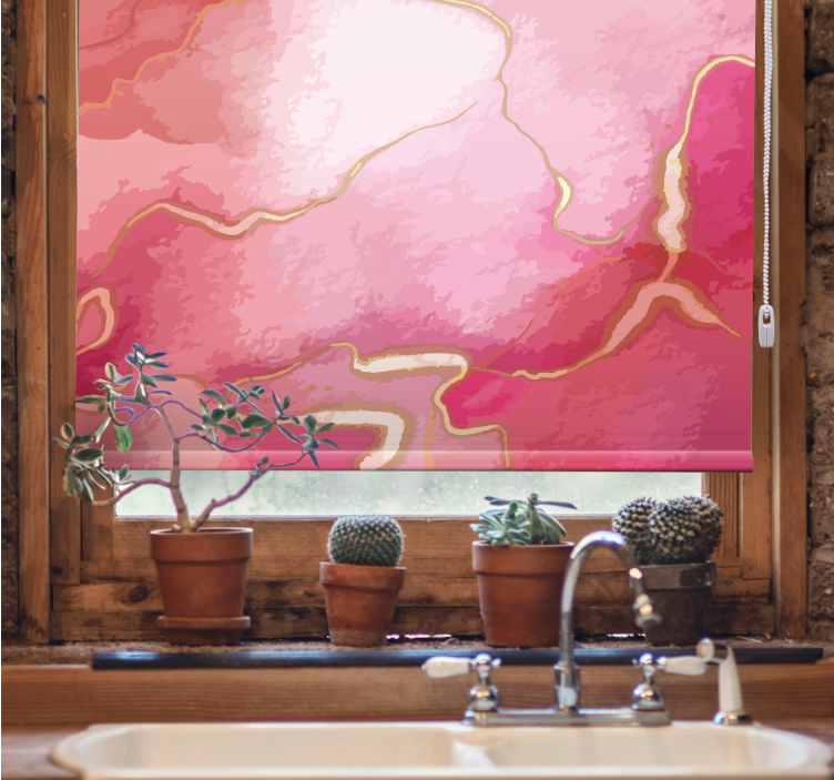 Elegant Flowing Patterns texture and pattern roller blind - TenStickers