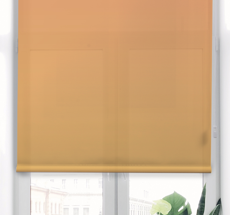 Gradient Orange Shades opaque roller blind - TenStickers