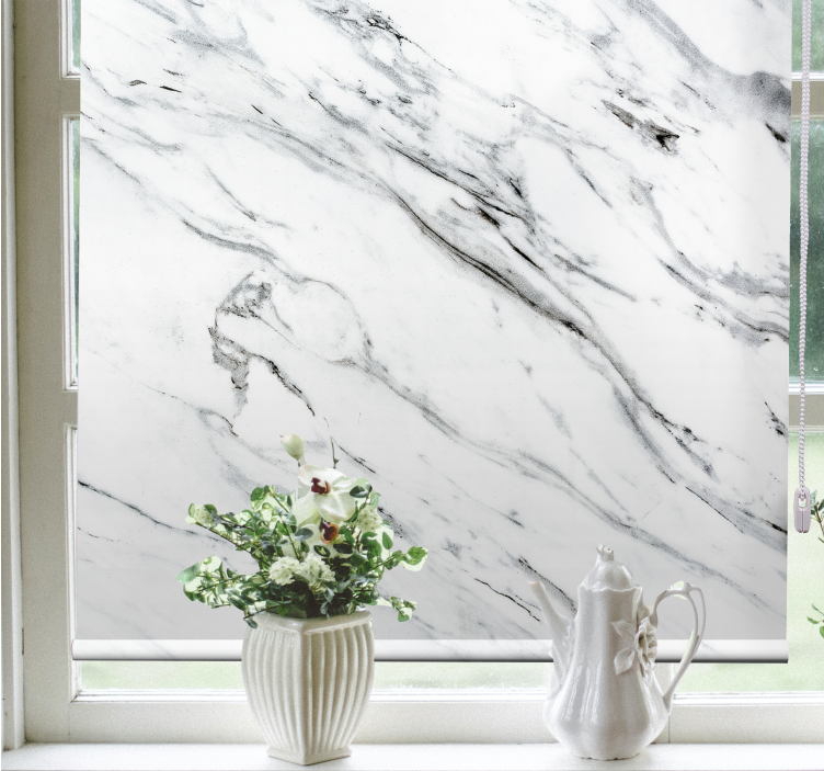 Marble "Industrial Style" Living room blind - TenStickers