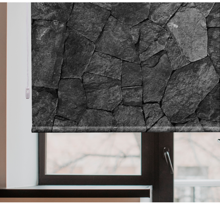 Natural Stone Surface texture and pattern roller blind - TenStickers