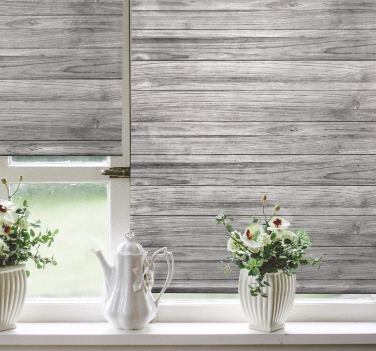Rustic Wood Effect texture and pattern roller blind - TenStickers
