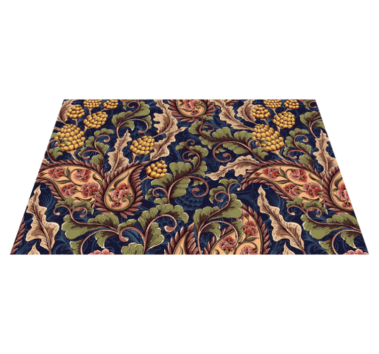 Realistic Paisley Illustration trendy placemats - TenStickers