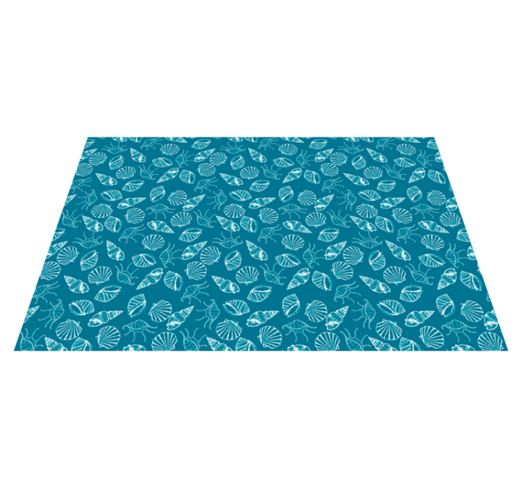 Leaf pattern surface placemat - TenStickers