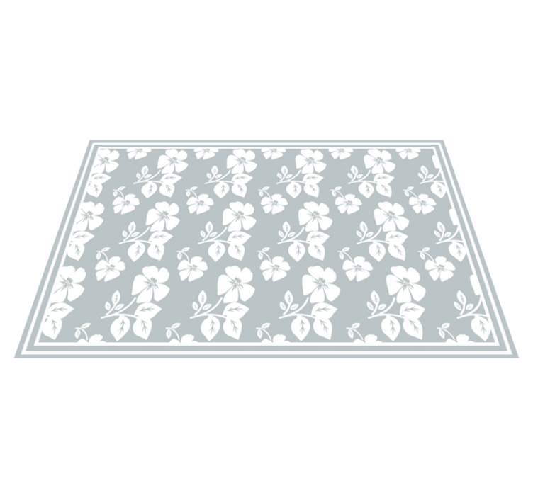 Floral patterned base placemat - TenStickers