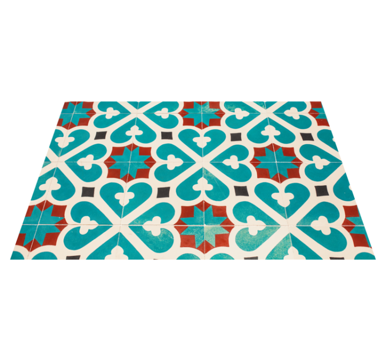 Lively geometric concept placemat - TenStickers