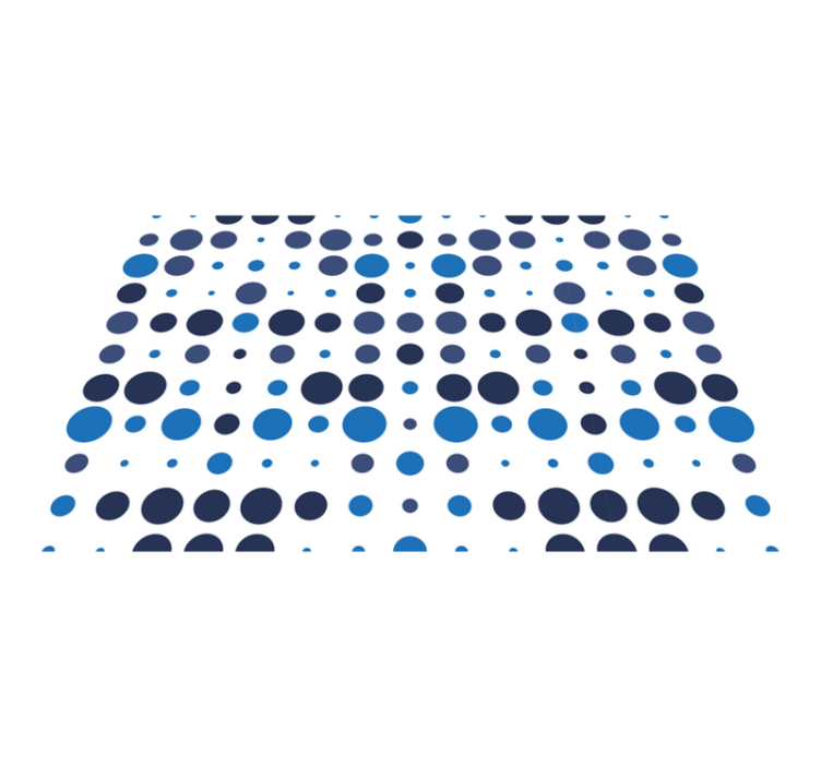 Placemat with circular design surface - TenStickers