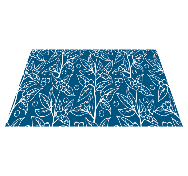 Delicate Floral Pattern placemat - TenStickers