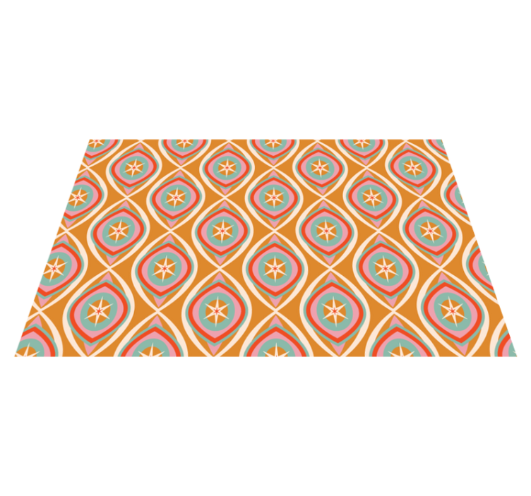 Abstract geometric pattern original placemats - TenStickers