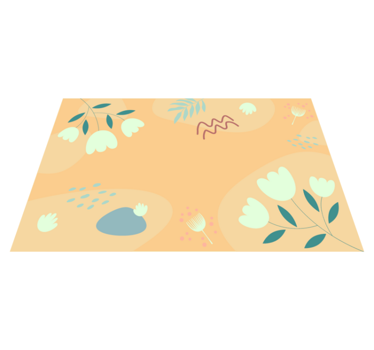 Vintage abstract with pastel colors placemats - TenStickers