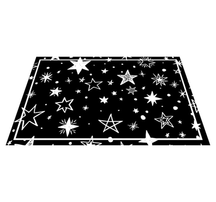 Children placemats starry night design - TenStickers