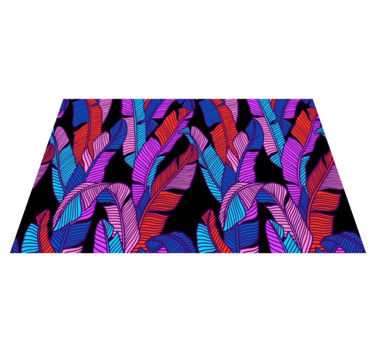 Colourful leaves original placemats - TenStickers