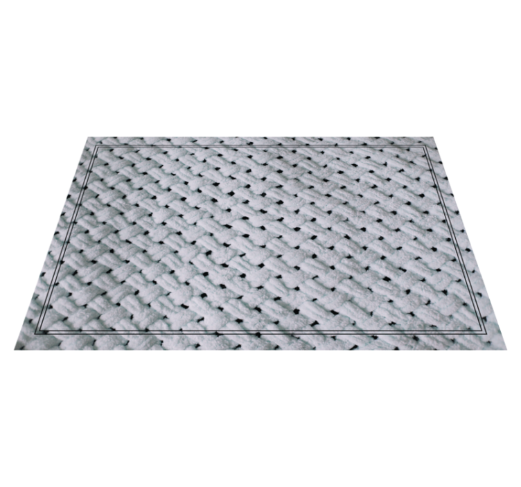 Woven pattern surface placemat - TenStickers