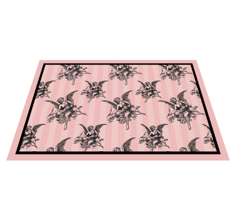 Modern placemats with angelic cherubs design - TenStickers