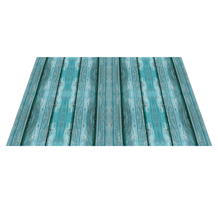 Blue wood texture effect textured placemats - TenStickers
