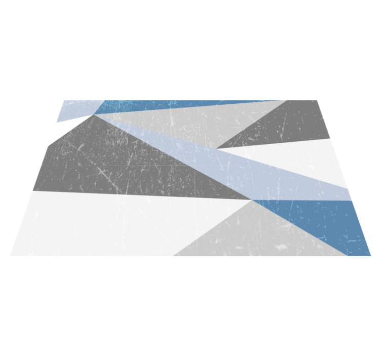 Modern placemats with geometric angled designs - TenStickers