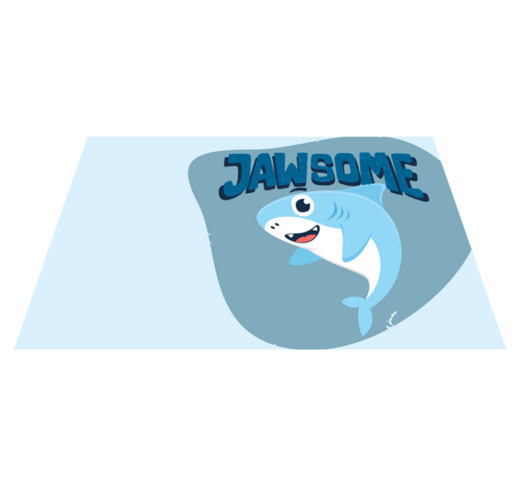 Jawsome design sea creatures children placemats - TenStickers