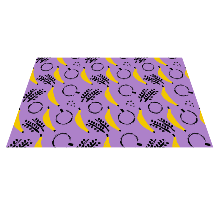 Original placemats banana pattern design - TenStickers
