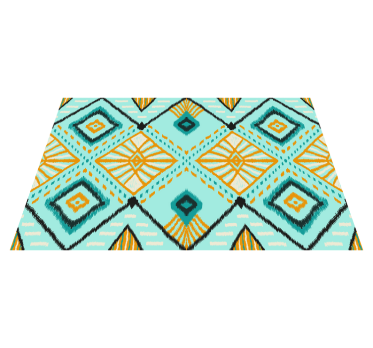 Abstract geometric motif placemat - TenStickers