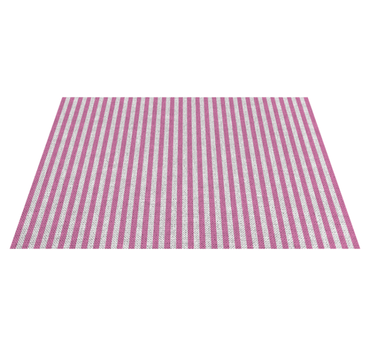 Striped table top placemat - TenStickers