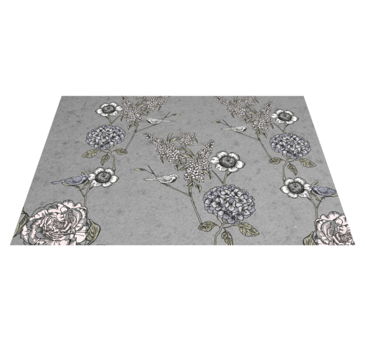 Original placemats with botanical design - TenStickers