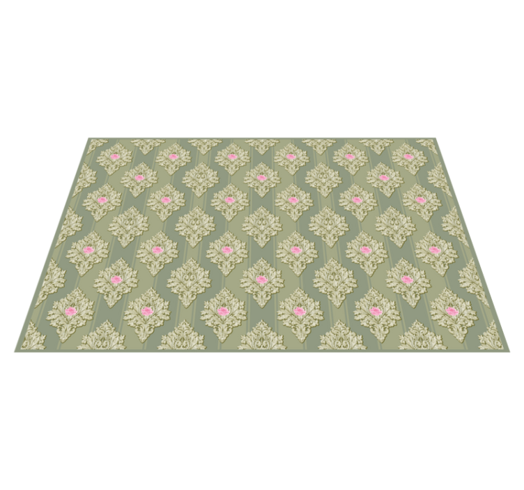 Elegant placemat with floral motif charm - TenStickers