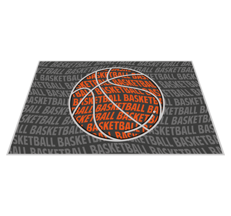 Basketball ball original table placemats - TenStickers