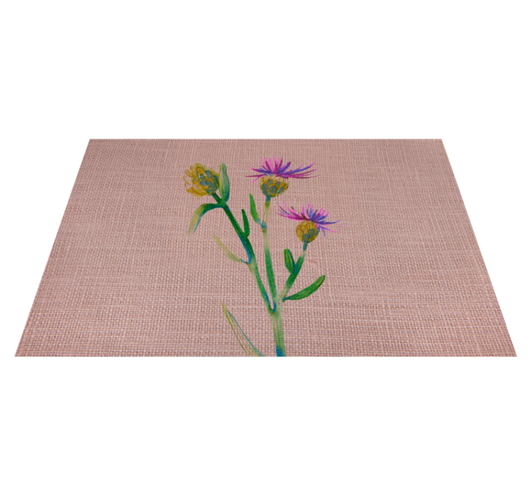 Woven thistle is a type of fabric made from cotton, wool, or synt - TenStickers