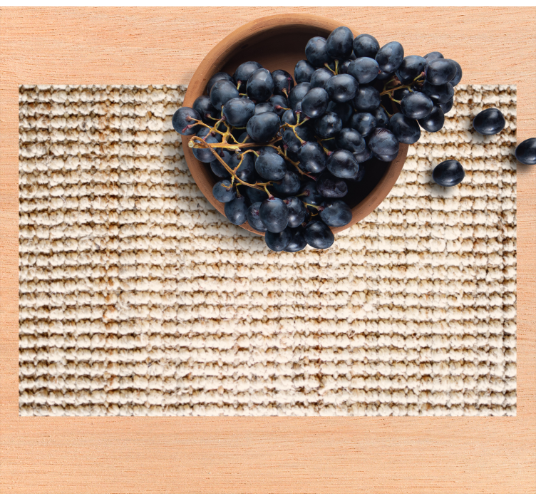 Braided classy pattern  elegant placemats - TenStickers