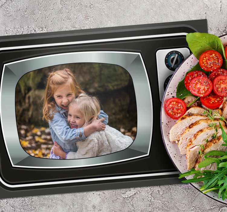 TV customisable photo original placemats - TenStickers