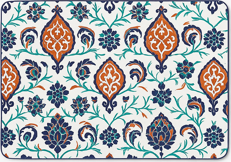 Original placemats colorful geometric floral designs - TenStickers