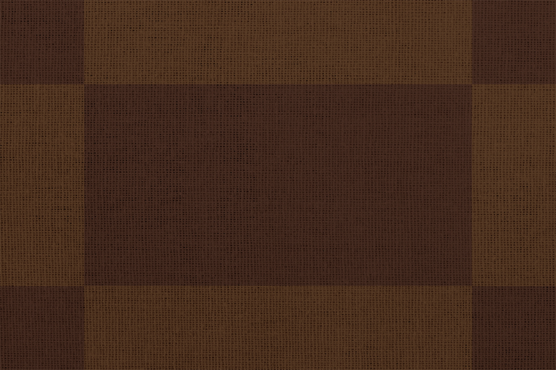 Brown rectangulars modern placemats - TenStickers