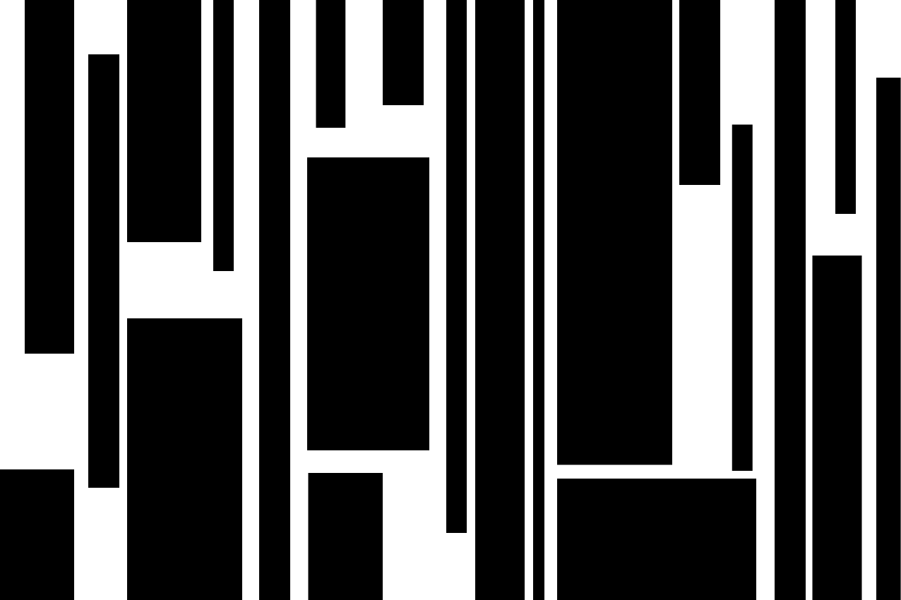 Modern placemats geometric table setting - TenStickers