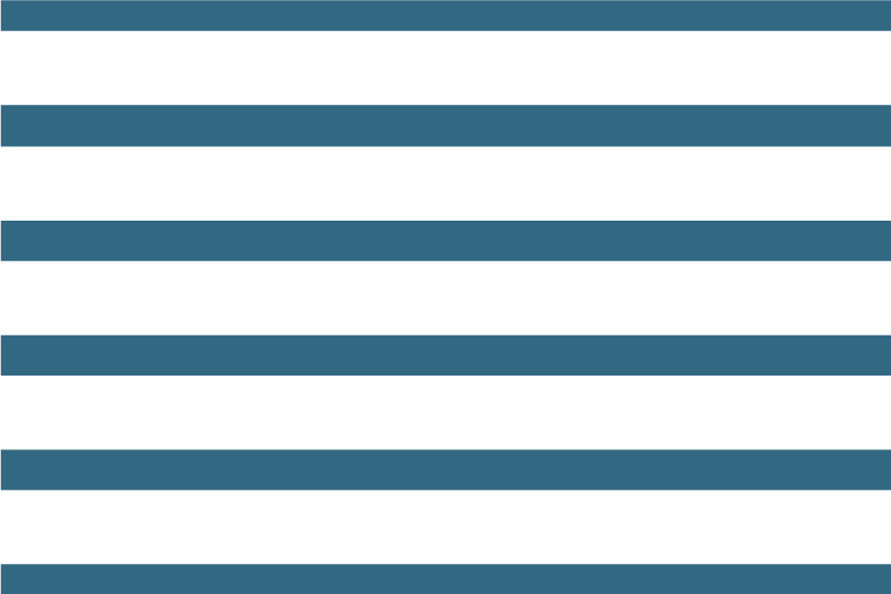 Modern placemats striped table surface - TenStickers